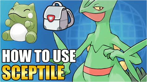 Sceptile Movesets and Best Builds .